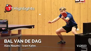 BAL VAN DE DAG | Alex Naumi - Ivan Kahn  (De Boer Taverzo 1 - De Boer Taverzo 2) | 18-02-2023