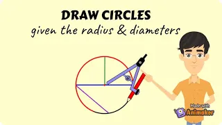Draw Circles Given the Radius or Diameter