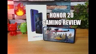 Honor 20 Gaming Review with PUBG- Heating and Battery drain