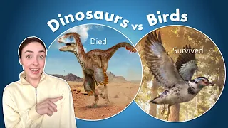 How Avian Dinosaurs (Birds) Survived the Asteroid Impact that Killed Non-Avian Dinosaurs | GEO GIRL