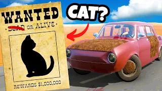 Trying to Find the SECRET DINGUS CAT in The Long Drive Mods!