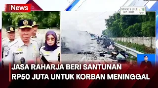 [FULL] Jasa Raharja Beri Santunan Rp50 Juta Korban Meninggal Kecelakaan di KM 58 - iNews Siang 08/04