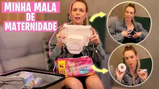 ARRUMANDO A MINHA MALA PARA A MATERNIDADE