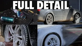 Audi A4 Deep Clean - DIRTY Car Detailing