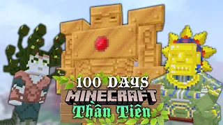 TÔI ĐÃ SINH TỒN 100 NGÀY TRONG MINECRAFT THẦN TIÊN ...