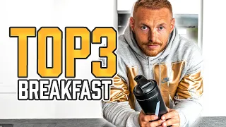 TOP 3 Fitness FRÜHSTÜCK | Die besten Fitness Rezepte für MORGENS mit viel PROTEIN