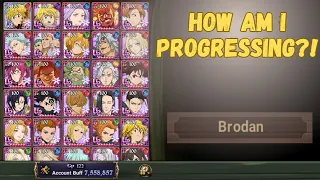 ACCOUNT UPDATE!! ROAD TO 8M BOX!! (7DS Grand Cross // Account Review)