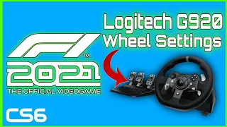 F1 2021 - Logitech G920 Wheel Settings For Racers Of All Experience Levels!