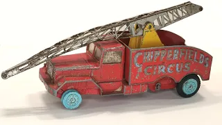 Corgi Chipperfield's Circus Crane Truck restoration #1121. First model in 1961 series.