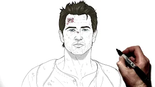 How To Draw Nathan Drake | Step By Step | Uncharted