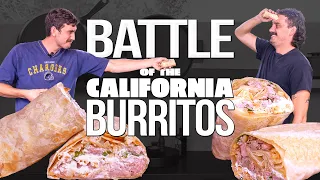 THE SONS OF SAM THE COOKING GUY ENGAGE IN AN INTENSE CALIFORNIA BURRITO BATTLE...