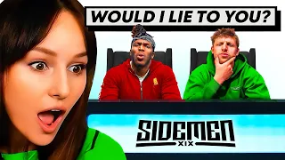 Freya Reacts to WOULD I LIE TO YOU: SIDEMEN EDITION