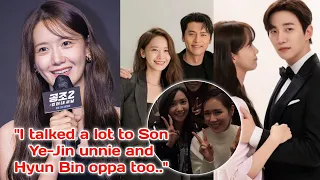 Im Yoona REVEALED she has been TALKING to Son Ye Jin and Hyun Bin REGARDING HER DATING STATUS