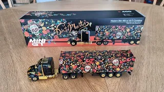 Must have Diecast MiniGT Western Star Truck, Dia De Los Muertos ‼️ Unboxing Review #diecasteurope