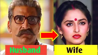 Top 80 असली पति पत्नी  Husband Wife 2024 | Bollywood Husband Wife | Actors Real Wifes