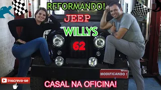 JEEP WILLYS - COUPLE AT THE WORKSHOP [MORE WORK THAN EXPECTED!!!!] 😱