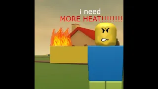 Playing Roblox NEED MORE HEAT