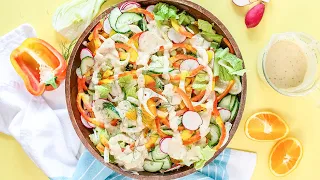 EASY + Healthy Spring Salad Recipe that Tastes AMAZING!