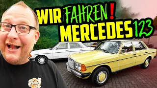 240 Diesel VS 230E Benziner! - Mercedes Benz W123 - Marco & Micha vergleichen!