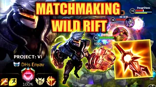 MATCHMAKING Wild Rift + Giveaway + Broken Build | Vi Wild Rift | Enyav