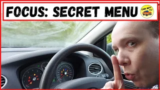 Ford Focus Mk2: How To Enter Hidden Service Menu (Secret Diagnostic Menu)
