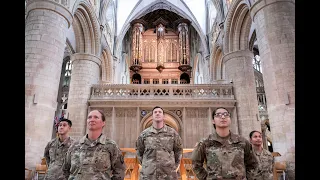 Liberty Bells – Gloucester Cathedral chimes 'Star Spangled Banner' for American NATO troops