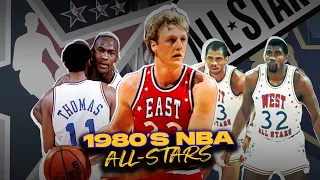 1 Hour Of Bird, Magic, MJ x Isiah Thomas Starring in 1980's NBA All-Star Games 🐐🐐🌟