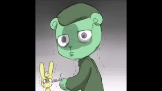 NUTTY, WHAT DID YOU DO TO FLAKY? 😱😠 #happytreefriends2022 #flippyxflaky #htf2022 #comics #shorts