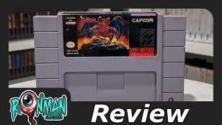 Demon's Crest SNES Review - RonMan Gaming