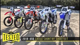 2019 450 Off-Road Race Bike Shootout - Vital MX