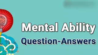 Adarsha entrance exam solved paper of Mental Ability Part  2018 #inKannada