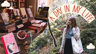 Autumnal reading vlog 📖🍁 book shopping, gardens, cafe coziness  ~