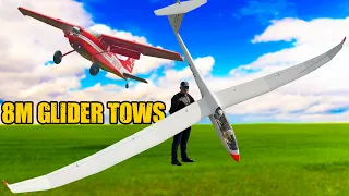 GIANT Glider & Flying RC With A Dutchman