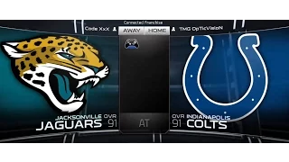 WSNGFL Week 16: Jacksonville Jaguars @ Indianapolis Colts