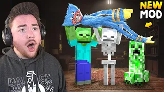 MINECRAFT MOBS IN POPPY PLAYTIME!!! (Crazy Mod) | Poppy Playtime Chapter 2 (Mods)