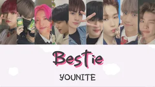 Bestie／YOUNITE【和訳｜日本語字幕｜カナルビ｜パート割】