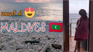 Breathtaking Sunset in MALDIVES || Embudu Village Island || Time Lapse || 14 Mar 2021 ||