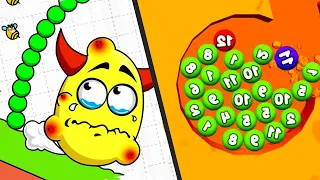 DIGS & BALLS - 2048 Sand Balls VS Draw To Save: Angry Eggs New Video Satisfying Double Gameplay