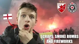 FANS FIGHT EACH OTHER, RIOTS, AND BOMBS - Red Star Belgrade vs Partizan DERBY
