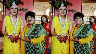 Katrina Kaif & Vicky Kaushal's Haldi Ceremony with Family and Friends,Wedding Preparation begins