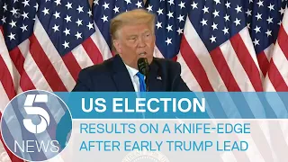 US Election 2020: US vote on a knife-edge as ballot counting continues in key states | 5 News