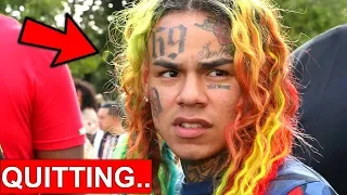 6ix9ine is officially quitting music after this happened...