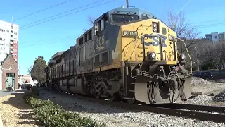 Railfaning Raleigh/Cary, NC Ft. CSX, Amtrak