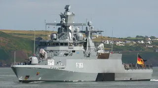 German warship inbound to UK naval base 🇩🇪