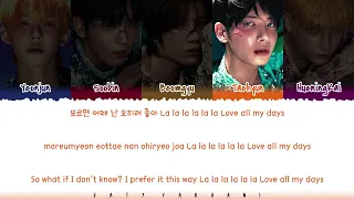 TXT 투모로우바이투게더  Happily Ever After Lyrics Color CodedHanRomEng