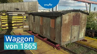 Sensationsfund: Eisenbahnfreunde restaurieren Waggon | MDR um 4 | MDR