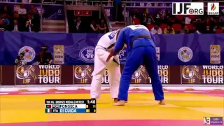 Judo 2016 Grand Prix Tbilisi: Fonseca (POR) - Di Guida (ITA) [-100kg] bronze