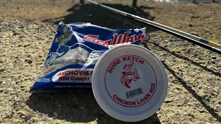 Chicken Liver VS ￼Anchovies at the California Aqueduct