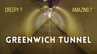 If you want to walk under the River Thames then this video is for you