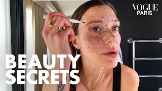 Maeva Marshall shares her skincare and makeup routine | Beauty Secrets | Vogue Paris